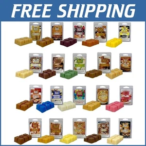 Custom Soy Wax Melts - 20 Highly Scented Bakery-Themed Cubes for Relaxation - Picture 1 of 10