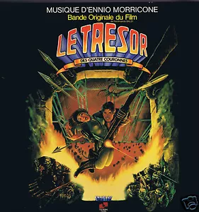 LP ENNIO MORRICONE LE TRESOR DES QUATRE COURONNES/ TREASURE OF THE FOUR CROWNS - Bild 1 von 1