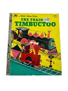 Vintage 1979 kleines goldenes Buch Der Zug nach Timbuctoo Margaret braun Ephemera - Bild 1 von 6
