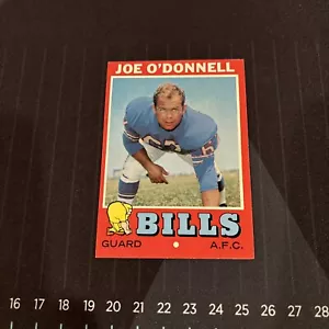 1971 Topps Football Card #4 Joe O'Donnell - Picture 1 of 6