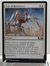Feat of Resistance 019/274) MTG Core 2021 New White Instant Common