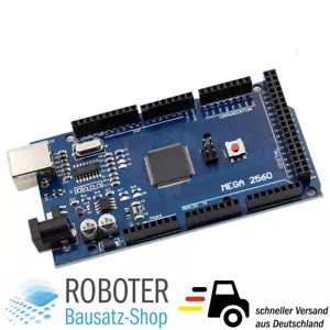 MEGA 2560 R3 Arduino kompatibler Mikrokontroller Board Atmel ATmega2560 CH340G - Bild 1 von 5