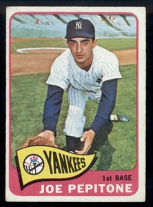 1965 TOPPS OPC O PEE CHEE MLB BASEBALL #245 Joe Pepitone EX-NM N Y Yankees Card - Picture 1 of 2