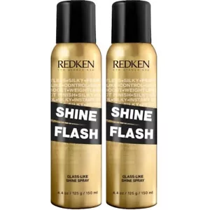 REDKEN STYLING SHINE FLASH 150 ML GLASS LIKE SHINE SPRAY x 2 - Picture 1 of 3