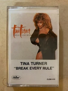 TINA TURNER -BREAK EVERY RULE- 1986 RARE MEXICAN TAPE ROCK POP - Picture 1 of 4
