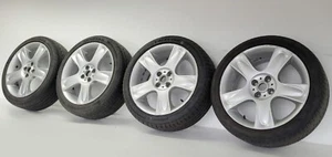 MINI Cooper One S 17" Inch R91 5 Spoke Star Bullet Silver Alloys Wheels & Tyres - Picture 1 of 24