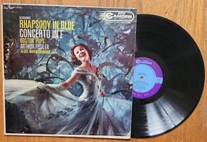 Arthur Fiedler Rhapsodie in blau Boston Pops Konzert in F Jesus Sanroma Album LP - Bild 1 von 5
