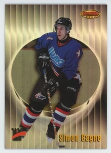 1998-99 BOWMAN'S BEST #140 Simon Gagne RC REFRACTOR /400 - Picture 1 of 2
