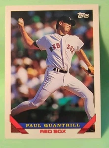 1993 Topps - Paul Quantrill #528 - Boston Red Sox  - Picture 1 of 2
