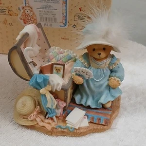 Vintage Cherished Teddies 302600 - Kaitlyn Old Treasures New Memories 1998 - Picture 1 of 21