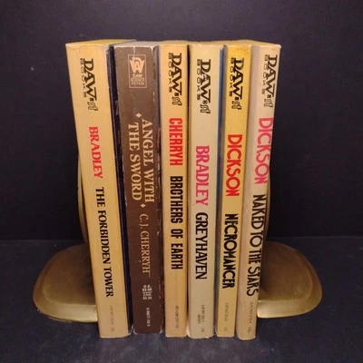 DAW SF Vintage Paperback Bundle - 6 Books Total - G. Dickson, C. Cherryh, + - Image 1 of 4