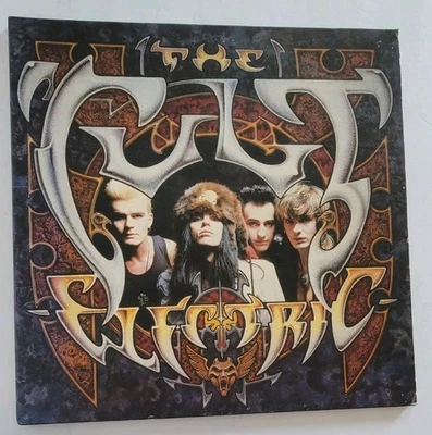 The Cult "Electric" 1987 Vinyl LP Sire Records 25555-1 Ultrasonicly Cleaned  - Image 1 of 4