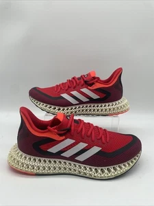Adidas Herren 4DFWD Rot Schwarz Carbon UK 9,5 EU 44 Neu ohne Karton - Bild 1 von 7