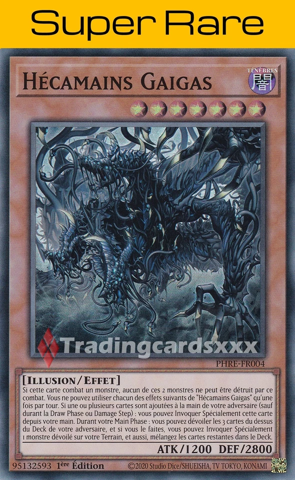 Yu-Gi-Oh! Hécamains Gaigas : SR PHRE-FR004 - Photo 1/1