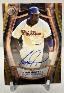 2025 Topps Tribute Ryan Howard Purple Pillars Of The Game Autograph #48/75 - Picture 1 of 2