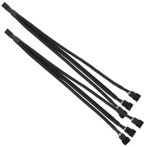 2 Pcs Fan Header Splitter CPU -Adapterkabel Splitterkabel Für Lüfter - Bild 1 von 12