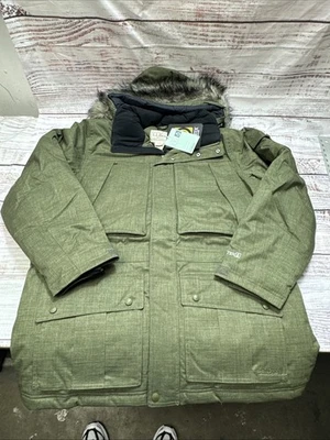$329 NEW Mens LL BEAN Baxter State Parka DownTek Insulated TEK2 GREEN Sz L - Image 1 of 4