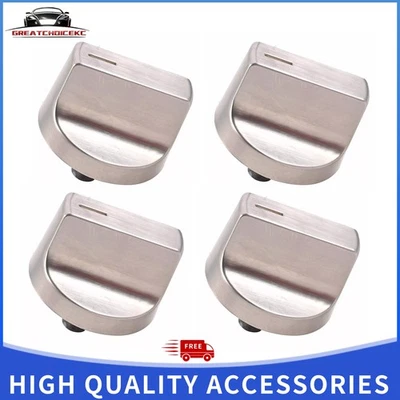 GREATCHOICEKC 4PCS For Whirlpool Oven Range Control Knob W11517334 WEG515S0FB0 WEG745H0FE0