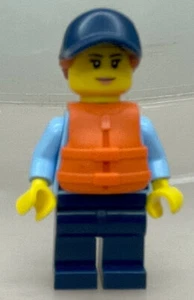 LEGO ® Minifigura Oficial de Policía Chaleco salvavidas femenino 30567 Water Scooter cty1263 - Imagen 1 de 4