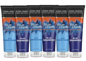 NUEVO (6) Juegos de champú y acondicionadores John Frieda Blue Crush (3) para morenas (B9) - Imagen 1 de 1