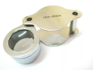 Quality 16 25 mm Jeweler & collector's LOUPE - Fast Local shipping ! - Picture 1 of 4