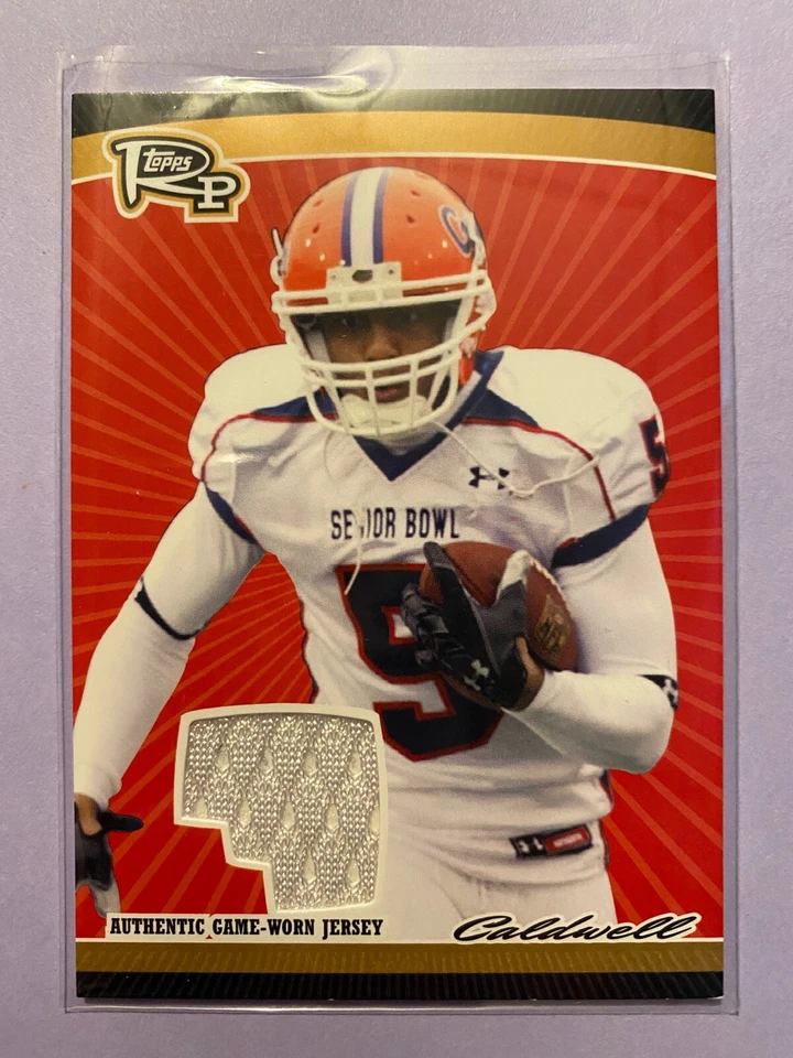 A27,510 - 2008 Topps Rookie Progression Game Worn Jersey #AC Andre Caldwell/189 - Image 1 of 1