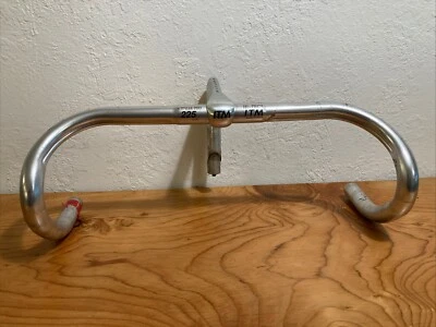 ITM Super Italia Pro 44cm Handbar 120mm Goccia Stem Cockpit - Image 1 of 4