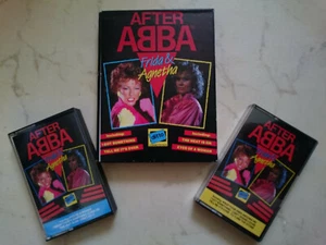 Abba After Abba Frida & Agnetha Megarare 2 Mc Tapes Ditto Label Mc NM - Foto 1 di 7
