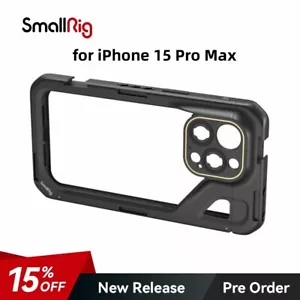 SmallRig iPhone 15 Pro Max Phone Cage Mobile Video Cage for iPhone 15 Pro Max - Bild 1 von 7