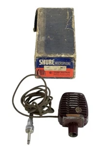 Vintage 1950's Shure 710A "Rex" crystal microphone in Original Box - Picture 1 of 4