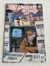 DC Universe DECISIONS #3 December 2008 DC Comics Vote Election Mini Series