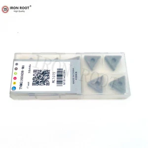 Tornio CNC metallo 10P TNMG160408-MA MC1015 tornio metallo tornio inserto metallo ceramica - Foto 1 di 6