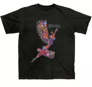 Santana - Supernatural Angel - XL Black t-shirt - Picture 1 of 1