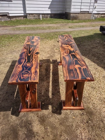 Adirondack Benches Cover