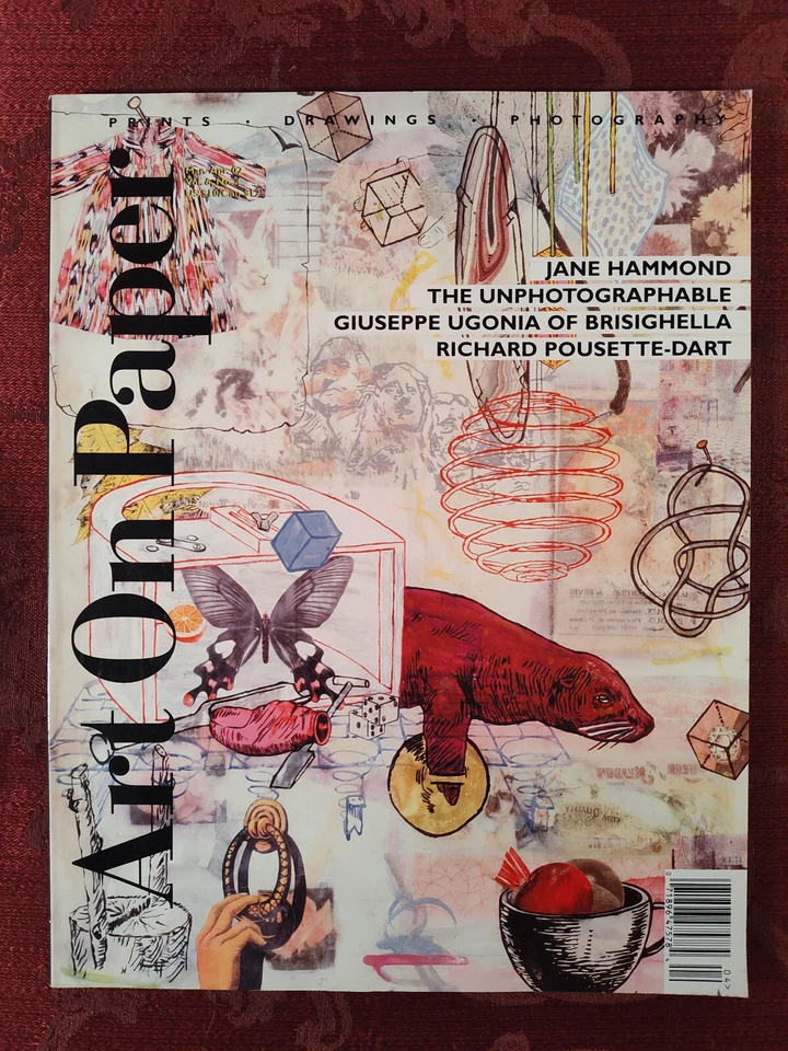 ART ON PAPER Magazine March April 2002 Jane Hammond Richard Pousette-Dart Foto 1 de 1