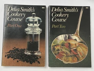 Delia Smith's Cookery Course parts 1 and 2 vintage 1970s cook books recipes - Picture 1 of 7