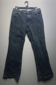 Wrangler Jeans Youth Sz 14 Regular Blue Classic Straight Slim Boys Medium Wash - Picture 1 of 5