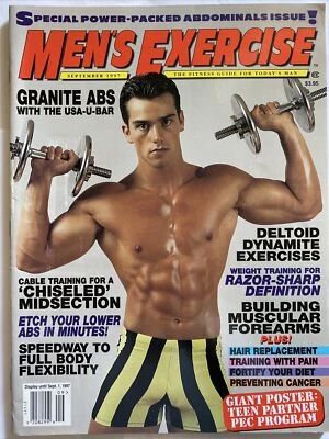 Men’s Exercise magazine - September 1997 - Gay Interest - Image 1 of 2