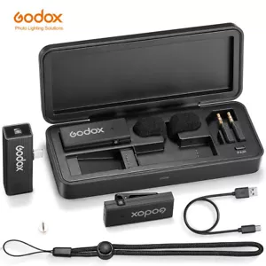 US Godox MoveLink Mini LT Wireless Microphone 2*Transmitter+1*Receiver fr iPhone - Picture 1 of 16