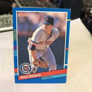 1991 Donruss #353 PAUL GIBSON Detroit Tigers - Picture 1 of 3