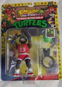 Playmates TMNT Slam Dunkin Don Sewer Sports Retro 40th Anniversary '23 Jordan # - Bild 1 von 3