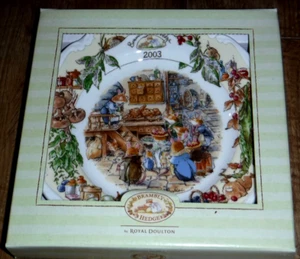 Royal Doulton Brambly Hedge Collection 8" Küchenszenen Teller 2003 ~ Originalverpackt - Bild 1 von 6