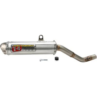 Pro Circuit 4H00400 T-4 Slip-On Exhaust Muffler fits Honda XR400R 1996-2004 - Image 1 of 3