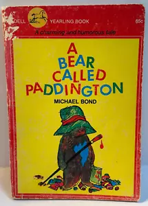 vtg A Bear Called Paddington 1st ed Dell 1968 PB book - Imagen 1 de 7