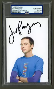 Foto firmata Jim Parsons (PSA) The Big Bang Theory Sheldon Cooper Auto - Foto 1 di 2