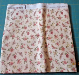 1.5 ys x 56" wide Waverly Flea Market Home Decor fabric Flowers & Dragonflies - Picture 1 of 4