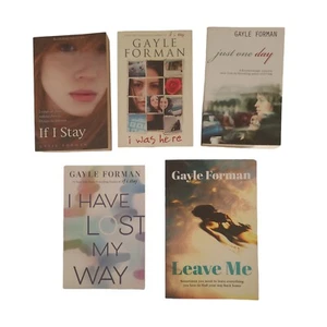 5X Gayle Forman Paperback Bundle Includes Just One Day & I Have Lost My Way - Picture 1 of 8