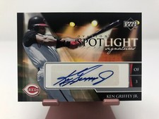 2006 UPPER DECK KEN GRIFFEY JR OVATION SPOTLIGHT SIGNATURES CINCINNATI #SS-KG2