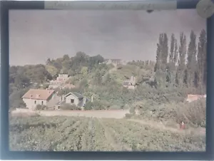 Autochrome 9X12CM France Reuil 1922 - Picture 1 of 1