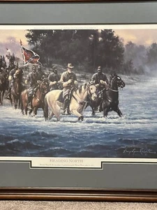 Gary Lynn Roberts - Heading North - Signed , Number, Framed &Matted 272/750 - Picture 1 of 11